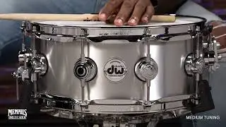 DW 14x5.5 Collector's Series 1mm Aluminum Snare Drum (DRVM5514SVC)