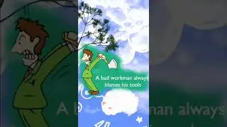 A bad workman Always blames his Tools