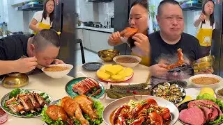 自私老公想獨吞雞腿，還偷吃了我唯一的蛋，看我怎麼對付他讓他只能餓肚子【胖嫂美食】