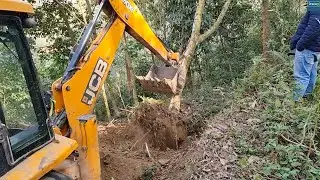Through Dense Forest New Hilly Road Excavation | Jcb Backhoe Loader