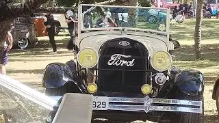 Encontro de carros antigos no PARQUE CENTRAL!(Santo André)