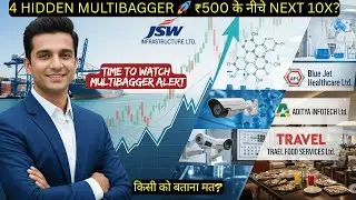 🚀 4 Hidden Multibagger Stocks Under ₹500 | High Promoter Holding + Explosive Growth Potential 2025