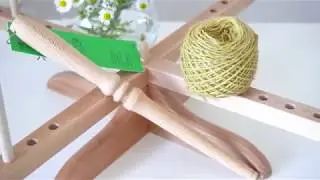 Chiaogoo yarn swift & nest stick