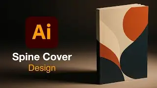Multi Page Book Cover Design with Spine - Adobe Illustrator