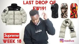 Supreme FW19 Week 18 Drop List ft. The Northface Paper Collab!