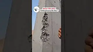 Sonuna Kadar İzleyin Beton Vibrat&ouml;r&uuml; Kullanılmazsa oluşan segregasyonu g&ouml;r&uuml;n #construction #inşaat