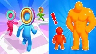 Tall Man Run VS Layer Man 3D MAX Levels unlocked Speed Run Android iOS Trending GamePlay