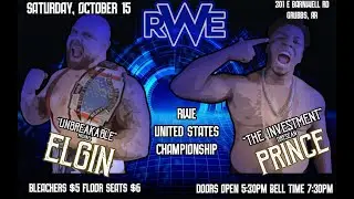 Dre'Sean Prince vs Michael Elgin (RWE United States Championship)