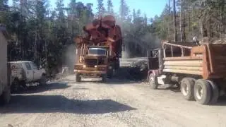 Pacific P16 with a big lopsided load