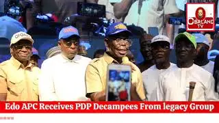 Edo APC Receives PDP Decampees From Legacy group