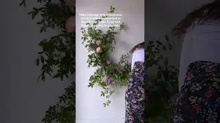 How to do flower wall installation #wedding #diy #trending #event #flowers #decoration #homedecor