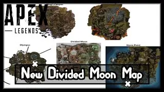 LEAKED Map Divided Moon | Size Comparison in Apex Legends