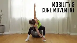 Exercise Ball Mobility and Core Focused Movement Practice | BOSU® Workout with Candace