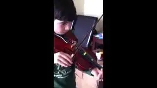 Nicholas Miller jams Violin