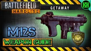 Battlefield Hardline M12S Review (Gameplay) Best Gun Setup | Weapon Guide (Getaway DLC)(BFH)
