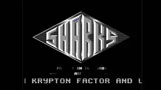 C64 Crack Intro: 1988 The Sharks Intro 6