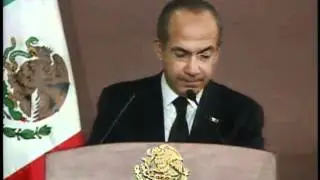 Mensaje a medios del Presidente Calder&oacute;n y el Dr. Alejandro Poir&eacute;