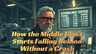 How the Middle Class Starts Falling Behind Without a Crash