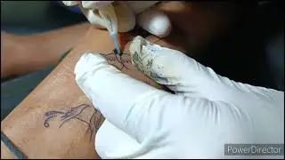 Ankle Bird Tattoo Design for Girls