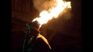 Festa Del Fuoco Fire Poi and Fire Hat