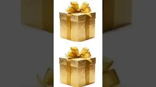 open the golden gift box and redeem #giftbox