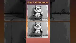 Find 3 Differences &ndash; Spot the Difference Challenge  #Shorts How Fast Can You Find Them?