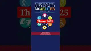 International Day of persons with Disability 2025 Theme #worlddisabilityday #theme2025 #3december