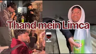 Thandi mein bhiya ne pilaya limca #ankeshsahuvlogs @Ankeshsahuvlogs 
