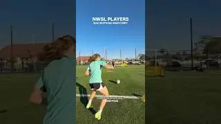 Passing Activation with NWSL Soccer Player McKenna Whitham & Madison Curry ⚽️ #soccer
