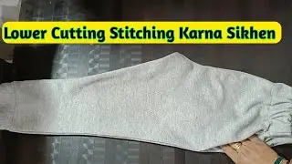 Lower Cutting Stitching Simple Way/ Bacchon Ke Boys Lover Kaise Cutting Karen/#rubieasystyle