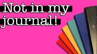 Bullet Journal Themes I Won't Do 💜
