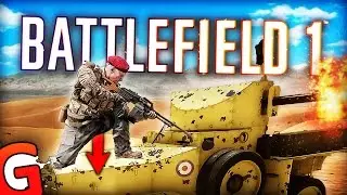 ON TOP OF A TANK - Battlefield 1 Funny Moments Gameplay! (BF1 Funtage)