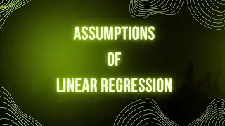 Assumptions of Linear Regression