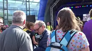 The Wigan True Levellers Community Samba Band @ the Wigan Diggers' Festival 2019
