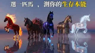 榮格測試】絕境之下，你的潛意識會召喚哪匹馬？揭開你一直在逃避的「生存本能」🐎
