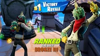 Ranked Zero Build - Bronze III (Chapter 6 Season 3) | Xerick Skin