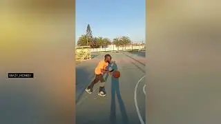 Finally The First Vlog Of Training In December Has Dropped KRAZY_MONKEY was seen on the basketball