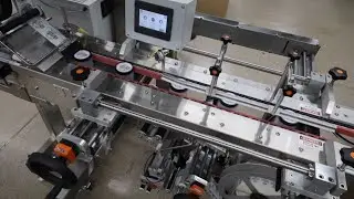 Round Containers Top Bottom Labeling - EconoLine