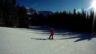 Nakiska, Bronze Chair, Beginner's Green Run  (downhill skiing)