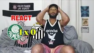 REACT PALMEIRAS X SANTOS | REAÇÃO DA VITÓRIA ALVI VERDE