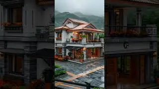 Villa In Hills😍 #hills #hillstation #villadesign #villaarchitecture #balconydecoration