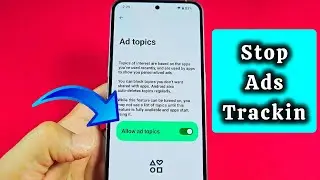 Отключите отслеживание рекламы на вашем телефоне Android (Nothing Phone)