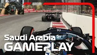 F1 2021 Saudi Arabian Grand prix - Pierre Gasly - Alpha Tauri | Logitech G29 | Gameplay