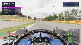 F1 25 Chase Reynolds 9th race Spain Grand Prix