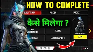 ESPORTS ULTIMATE CHALLENGE EVENT IN FREE FIRE | FREE FIRE NEW EVENT TODAY -ULTIMATE CHALLENGE ANSWER