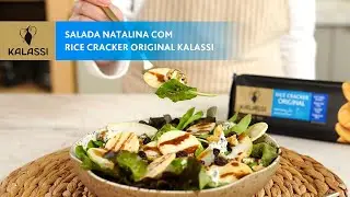 Salada Natalina com Rice Cracker Original