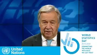 World Statistics Day 2020 (October 20) - UN chief