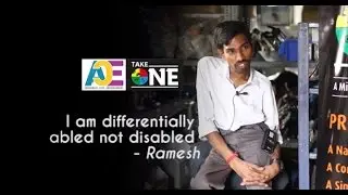 I am differentially abled not disabled - Ramesh