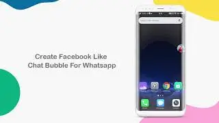 WhatsBubble creates chat bubbles/chat heads for WhatsApp.