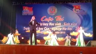 Hà Nội niềm tin và hy vọng - Nguyễn Anh Dũng - Chung kết giọng hát hay HSSV HaUI 2015